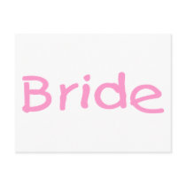 Bride (Pink) Postcards