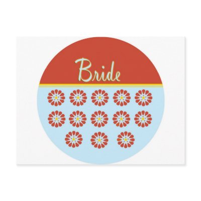 Bride Postcard