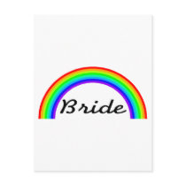 Bride (Rainbow) postcards