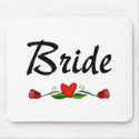 Bride (Roses) mousepads