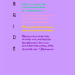 BRIDE  SAYINGS - shirt