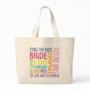 Bride Sentiments Wedding bag
