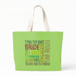Bride Sentiments Wedding bag