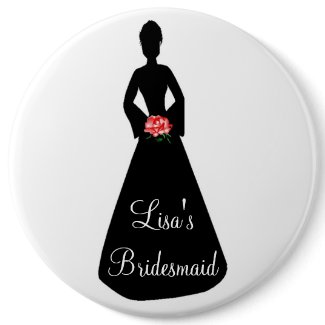 Bride Silhouette button