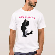 Bride Sillouette t-shirts by greicy Bride Sillouette t-shirts