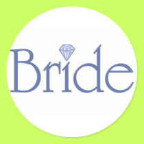 Bride stickers by wedding_tshirts Bride stickers