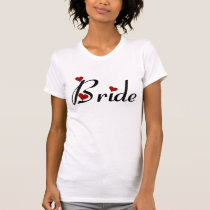 Bride t-shirt by wedding_tshirts Bride t-shirt
