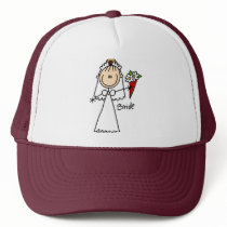 Bride Throwing The Bouquet Hat