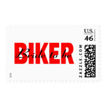 Bride To Be (Biker) postage by BacheloretteGirl Bride To Be (Biker) postage