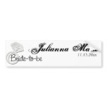 Bride-to-be Bling Ring bumper stickers