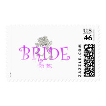bride to be flwr stamp