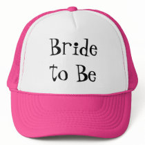 Bride to Be Hat by frugalbride Bride to Be Hat