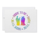 " Bride to be " Invites