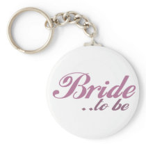 Bride to be key chain