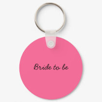 "Bride to be" keychain by weddingwidgets "Bride to be" keychain