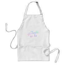 Bride To Be (Pastel) aprons by BacheloretteGirl Bride To Be (Pastel) aprons