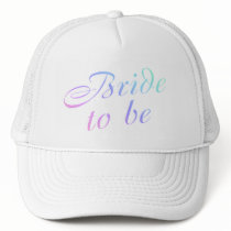 Bride To Be (Pastel) hats by BacheloretteGirl Bride To Be (Pastel) hats