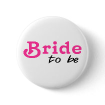 Bride To Be Pink Black