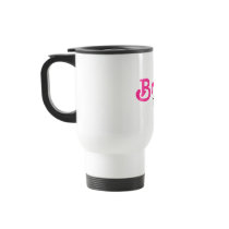 Bride To Be Pink Black Mug