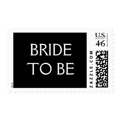 Bride To Be Postage
