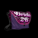 Bride to be Rickshaw Messenger Bag messenger bags