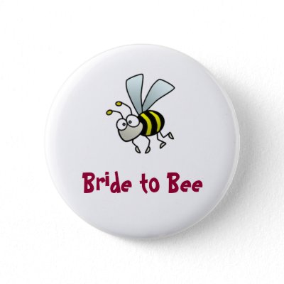 Bride to Bee Buttons
