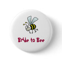 Bride to Bee buttons by CreatingInspiration Bride to Bee buttons