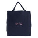 Bride Tote embroidered bags