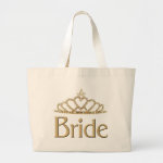 Bride tote bag