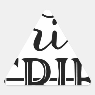tribe bride triangle sticker party wedding stickers