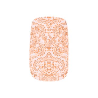 Bride Vintage Damask Heirloom Any color Nail Art