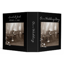Bride Walking Large Our Wedding Day Binder