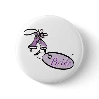 Bride Wedding button