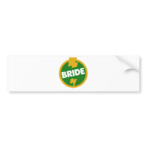 Bride Wedding - Dupree bumper stickers