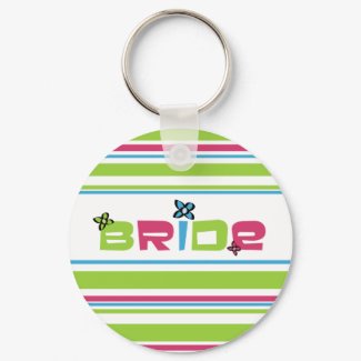 Bride Wedding keychain