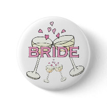 Bride Wedding ID Button