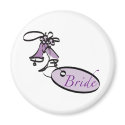 Bride Wedding magnet