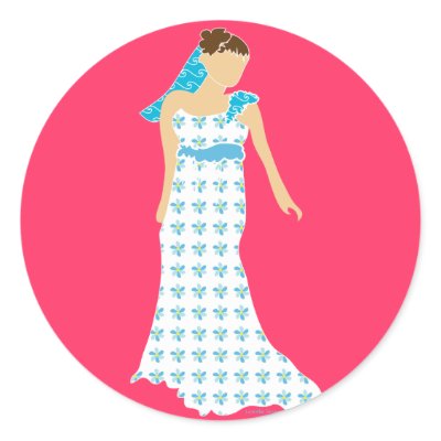 Bride Wedding Stickers