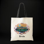 "Bride" Welcome To Our Las Vegas WEDDING Bag bags