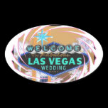 "Bride" Welcome To Our Las Vegas WEDDING Sticker stickers