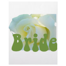 Bride White Rose design! letterhead