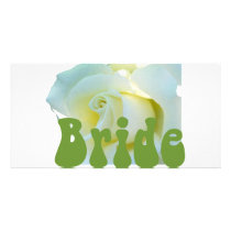 Bride White Rose design! photo cards by angeria Bride White Rose design! photo cards
