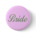 Bride with bling buttons by perfectwedding Bride with bling buttons