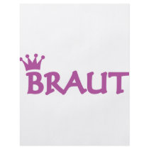 bride with crown icon flyers