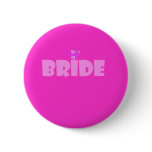 bride with heart pins