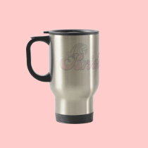 Bride with Veil Travel Mug mugs