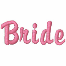 Bride Zip Hooded Sweatshirt - Customizable