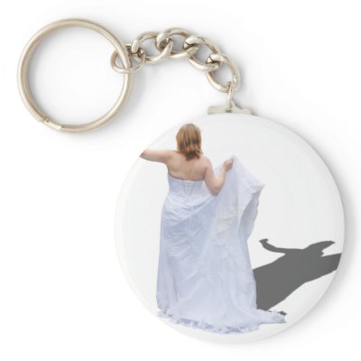 BrideHitchhike010910 Key Chain