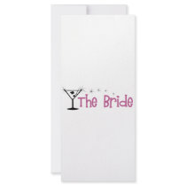 Bridemartini rack cards by WeddingWorks Bridemartini rack cards