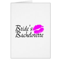 Brides Bachelorette (Kiss) cards by BacheloretteGirl Brides Bachelorette (Kiss) cards